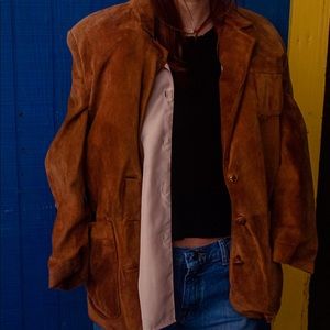 Forenza brown suede jacket
